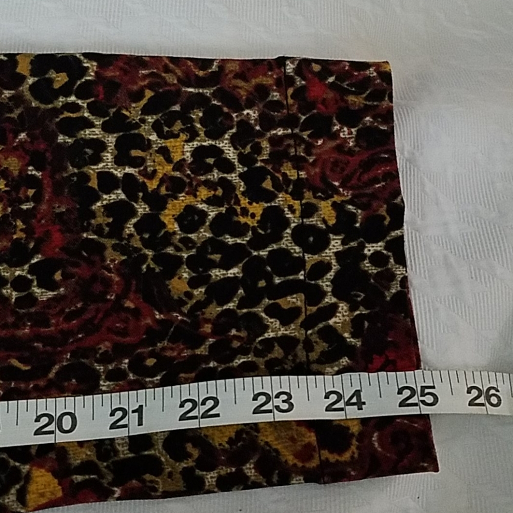 Soft Surroundings Animal Print Pants XS - Picture 12 of 13